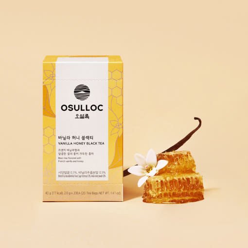 OSULLOC Vanilla Honey Black Tea (20 Count) - Daebak