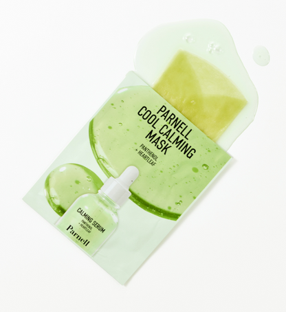 Parnell Panthenol Heartleaf Cool Calming Mask 20ml X 10ea