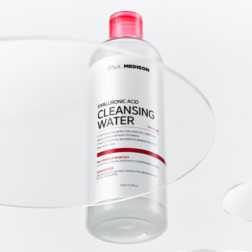 PAUL MEDISON Deep Red Hyaluronic Acid Cleansing Water 510ml - Daebak