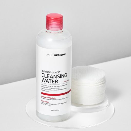 PAUL MEDISON Deep Red Hyaluronic Acid Cleansing Water 510ml - Daebak