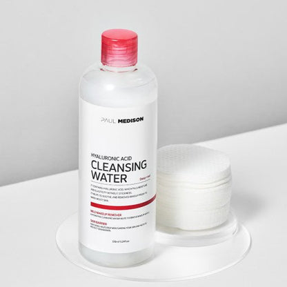 PAUL MEDISON Deep Red Hyaluronic Acid Cleansing Water 510ml - Daebak
