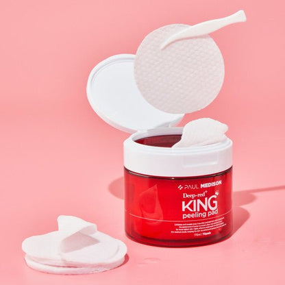 PAUL MEDISON Deep Red King Peeling Pad 170ml (70ea) - Daebak