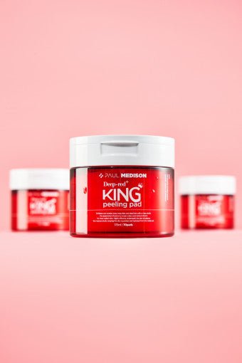 PAUL MEDISON Deep Red King Peeling Pad 170ml (70ea) - Daebak