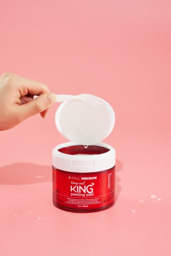PAUL MEDISON Deep Red King Peeling Pad 170ml (70ea) - Daebak