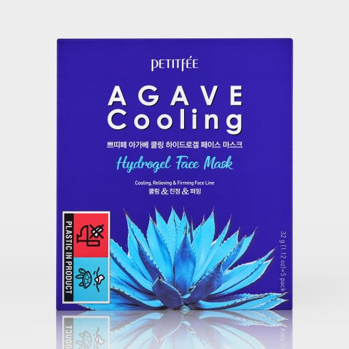 PETITFEE AGAVE Cooling Hydrogel Face Mask 32g X 5ea - Daebak