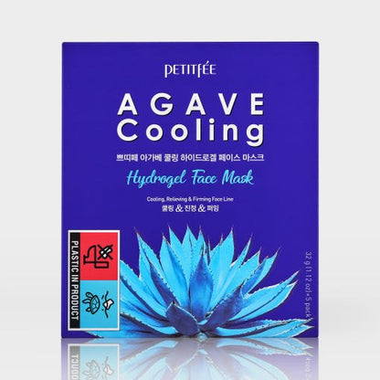 PETITFEE AGAVE Cooling Hydrogel Face Mask 32g X 5ea - Daebak