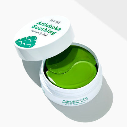 PETITFEE Mascarilla de hidrogel calmante para ojos con alcachofa 80g (60 parches)