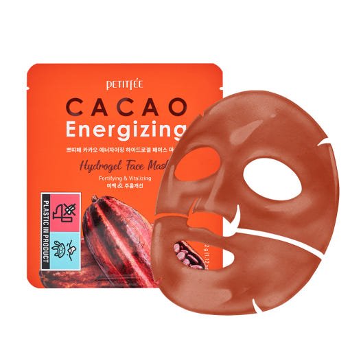 PETITFEE CACAO Energizing Hydrogel Face Mask 32g X 5ea - Daebak