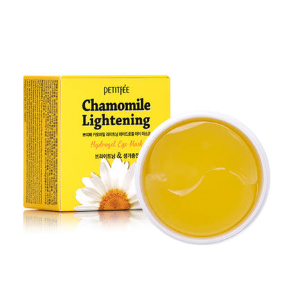 Maschera occhi in idrogel illuminante alla camomilla PETITFEE 80g (60 cerotti)