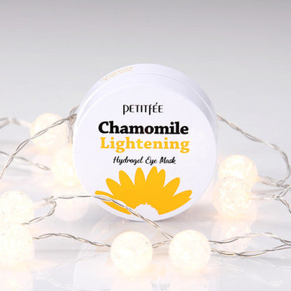 Maschera occhi in idrogel illuminante alla camomilla PETITFEE 80g (60 cerotti)