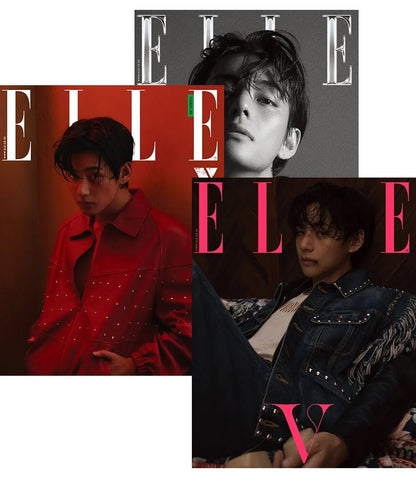[Pre-Order] ELLE 'V is Coming' April 2023 Issue (Cover: BTS V) - Daebak