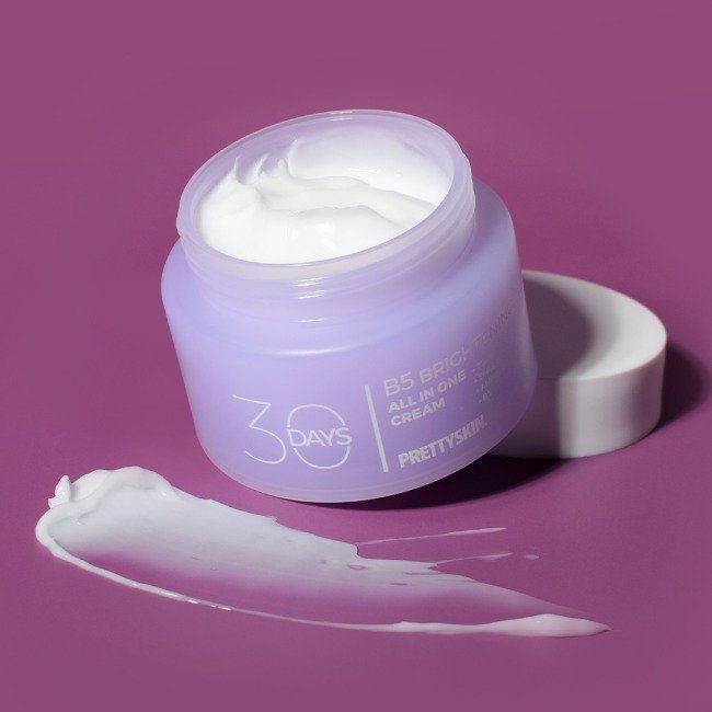 PRETTYSKIN 30 Days All-in-One B5 Brightening Cream 100ml - Daebak