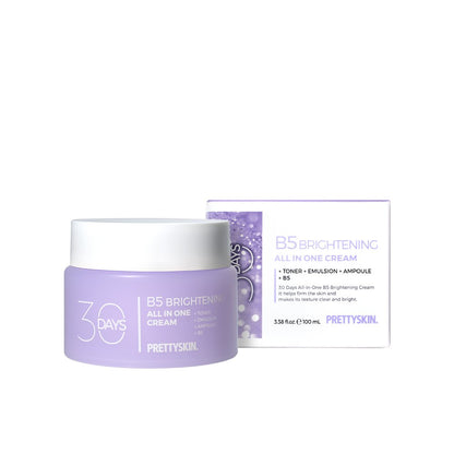 PRETTYSKIN 30 Days All-in-One B5 Brightening Cream 100ml - Daebak
