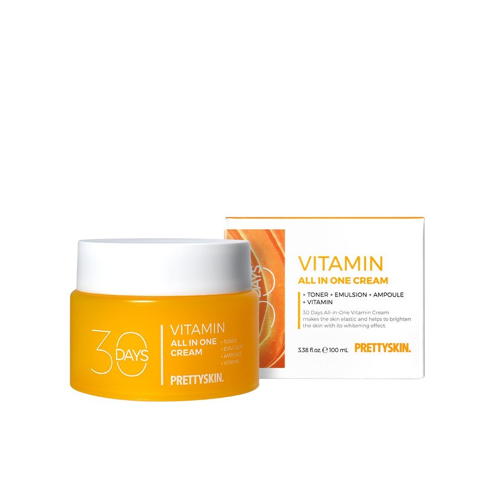 PRETTYSKIN 30 Days All-in-One Vitamin Cream 100ml - Daebak
