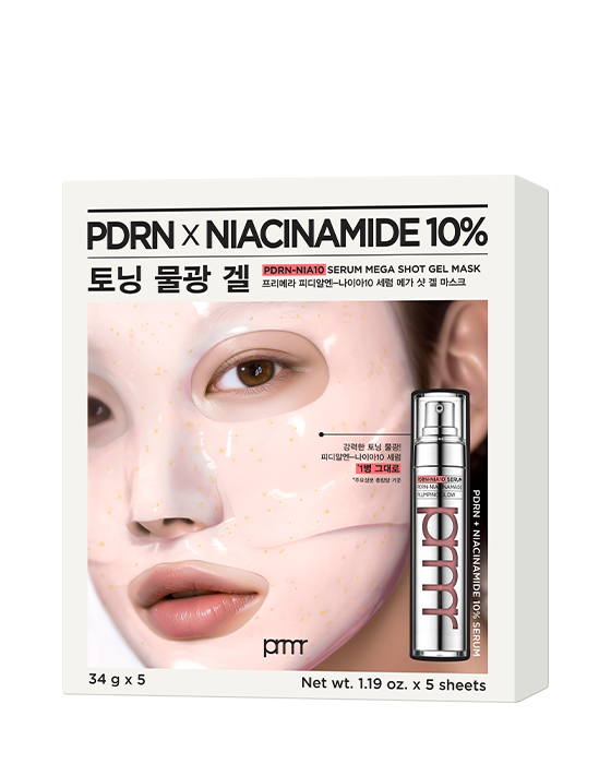 primera PDRN-NIA10 Maschera in gel al siero Mega Shot 34g X 5ea