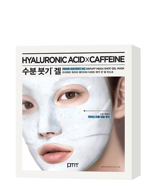 Mascarilla de gel Watery HC Depuff Mega Shot de primera 36g X 5uds