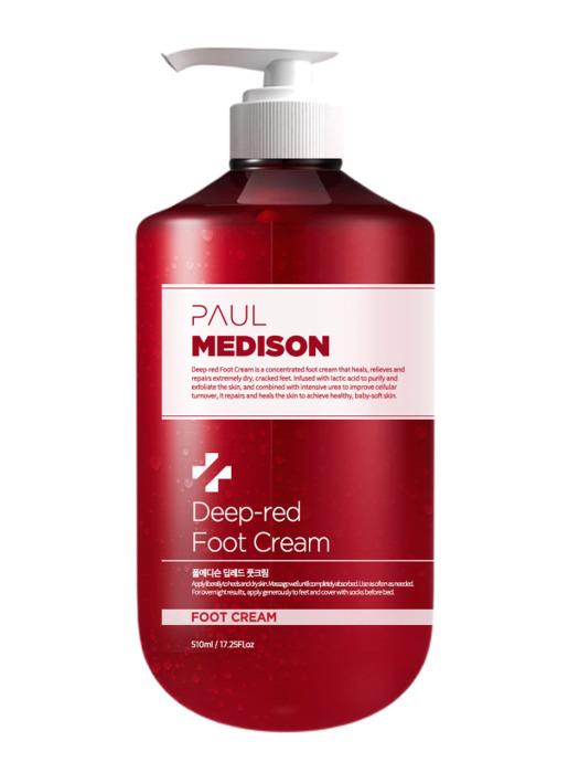 PAUL MEDISON Crème de soin des pieds à la kératine Deep-Red 510 ml