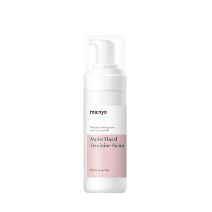 غسول رغوي نسائي مرطب برائحة الزهور Manyo Factory، غسول للمنطقة الحساسة ‏150ml