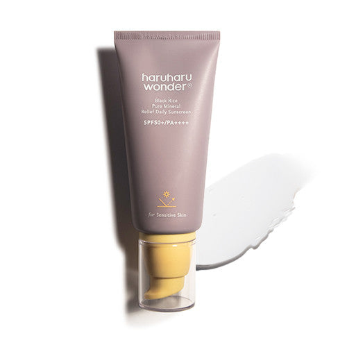 [haruharu wonder] ブラックライス ピュア ミネラル リリーフ デイリー サンスクリーン SPF50+ 50ml