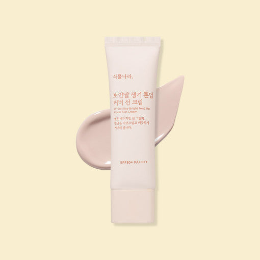 Shingmulnara Crème Solaire Tonifiante Éclaircissante au Riz Blanc 50ml