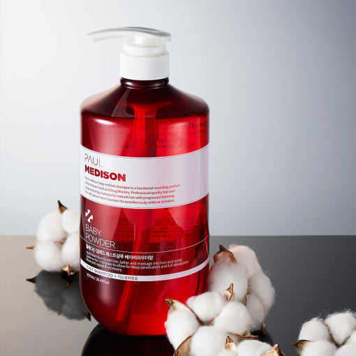 PAUL MEDISON Shampoing Antichute Rouge Intense 1077ml #Poudre de Bébé