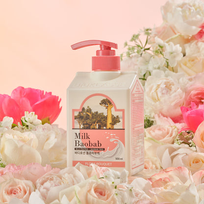 Loción corporal BIOKLASSE MILK BAOBAB 500ml #Ramo floral