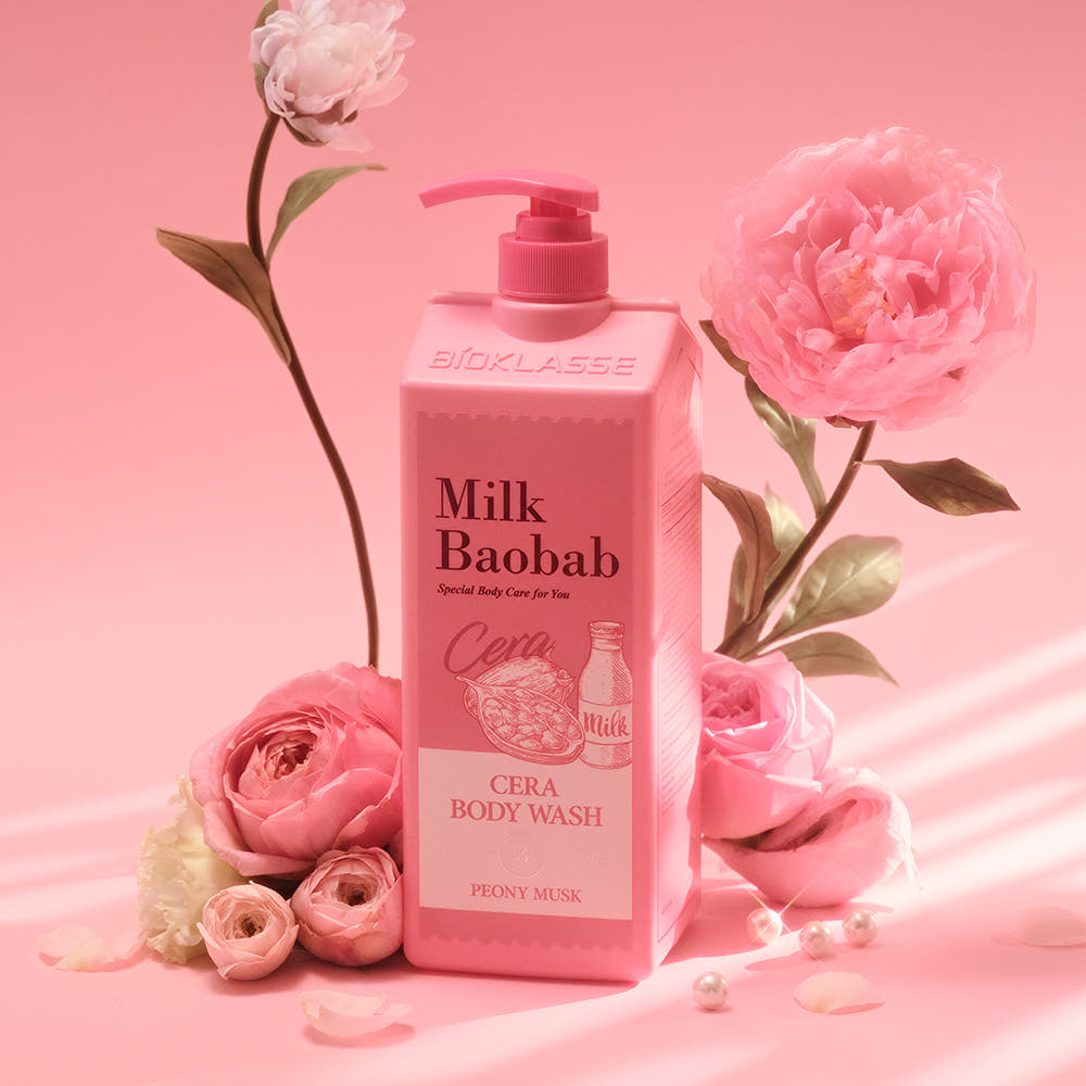 بيوكلاسيه MILK BAOBAB CERA غسول الجسم 1200ml #مسك الفاوانيا