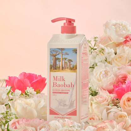 Trattamento per capelli MILK BAOBAB BIOKLASSE 1000ml #Flora Bouquet