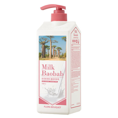Trattamento per capelli MILK BAOBAB BIOKLASSE 1000ml #Flora Bouquet