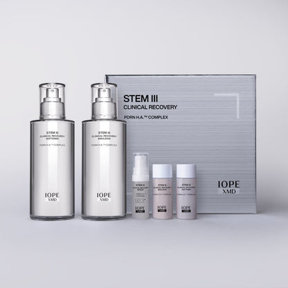 IOPE XMD STEM III klinisches Regenerationsset (Softener 130ml + Emulsion 130ml)