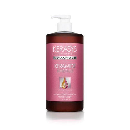 Kerasys Advanced Kératamide Ampoule Damage Clinic Shampoo 1 L