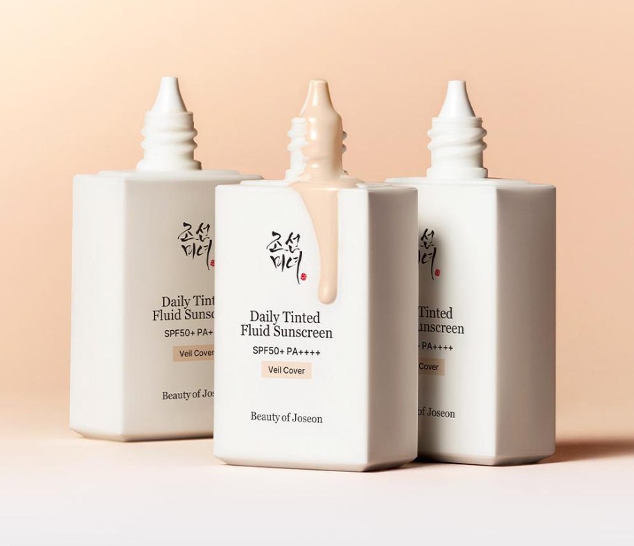 [Beauty of Joseon] Getönte Flüssigsonnencreme für den täglichen Gebrauch [VEIL COVER] SPF50+ PA+++ 50ml