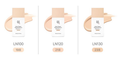 [Beauty of Joseon] Getönte Flüssigsonnencreme für den täglichen Gebrauch [VEIL COVER] SPF50+ PA+++ 50ml