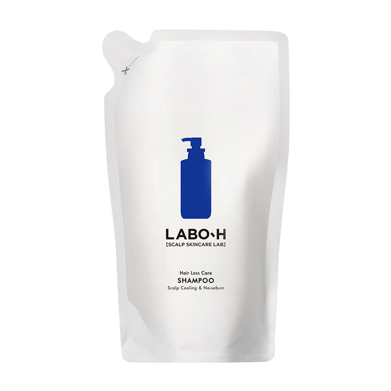 LABO-H防脱护理头皮清凉无油洗发水 400ml（补充装）