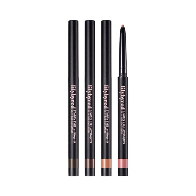 lilybyred Starry Eyes Am9 to Pm9 Slim Gel Eyeliner 0.14g (5 colori)