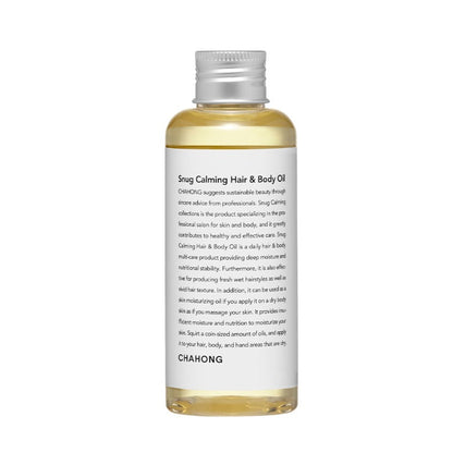 CHAHONG Snug Huile Calmante Corps & Cheveux 150ml