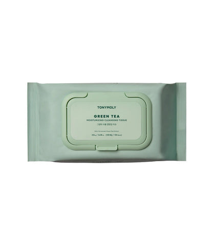 TONYMOLY The Chok Chok Green Tea No Wash Cleansing Tissue 100ea