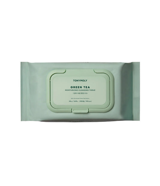 TONYMOLY The Chok Chok Green Tea No Wash Cleansing Tissue 100ea