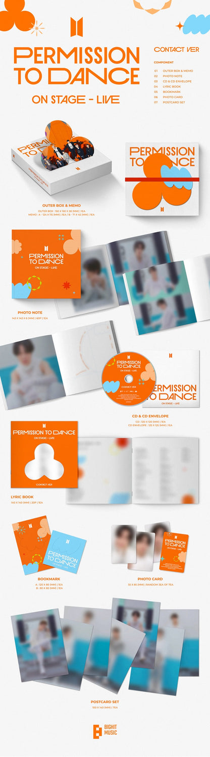 BTS Permission to Dance Live Album