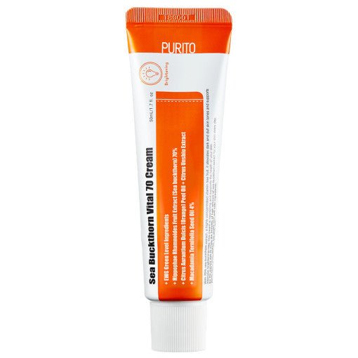 PURITO Sea Buckthorn Vital 70 Cream 50ml - Daebak