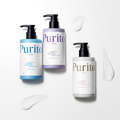 [PURITO SEOUL] Luminous Moisture Shea Butter Body Lotion 300ml (3-types)