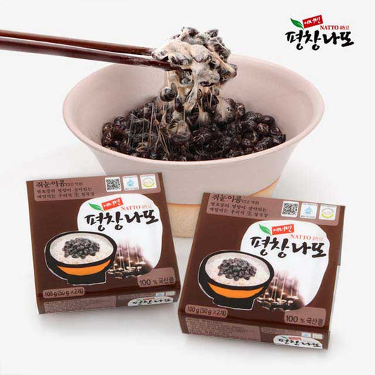 Pyeongchang Black bean Natto (100g, 3.5oz) - Daebak