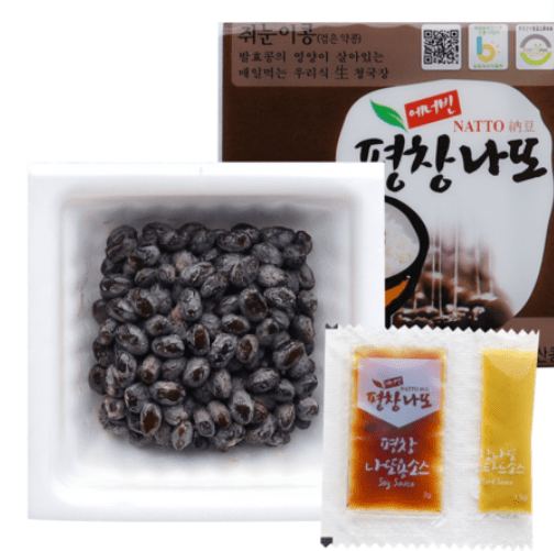 Pyeongchang Black bean Natto (100g, 3.5oz) - Daebak