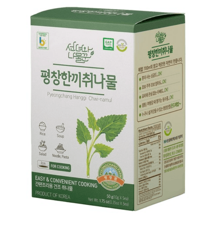 [Pyeongchang] One-Meal Chwinamul (5 Packs) - Daebak