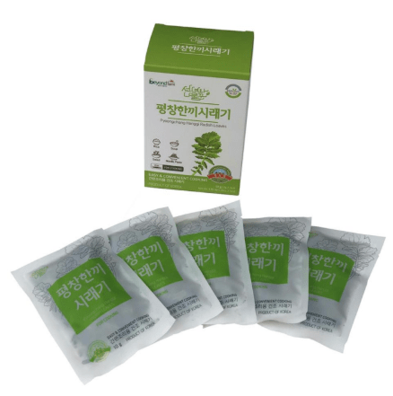 Pyeongchang One-Meal Dried Radish Greens (Siraegi) 5 Packs - Daebak