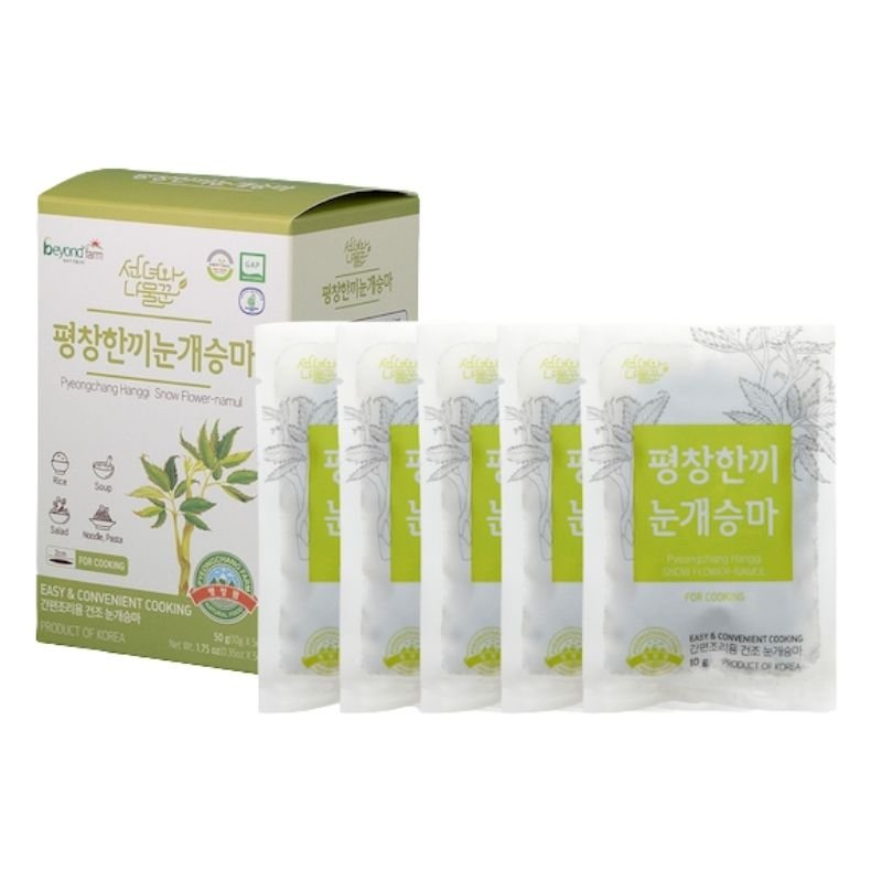 [Pyeongchang] One-Meal Snow Parsley (5 Packs) - Daebak