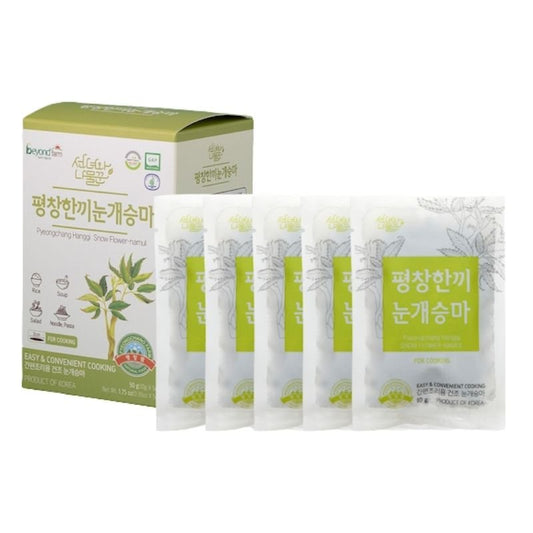 [Pyeongchang] One-Meal Snow Parsley (5 Packs) - Daebak