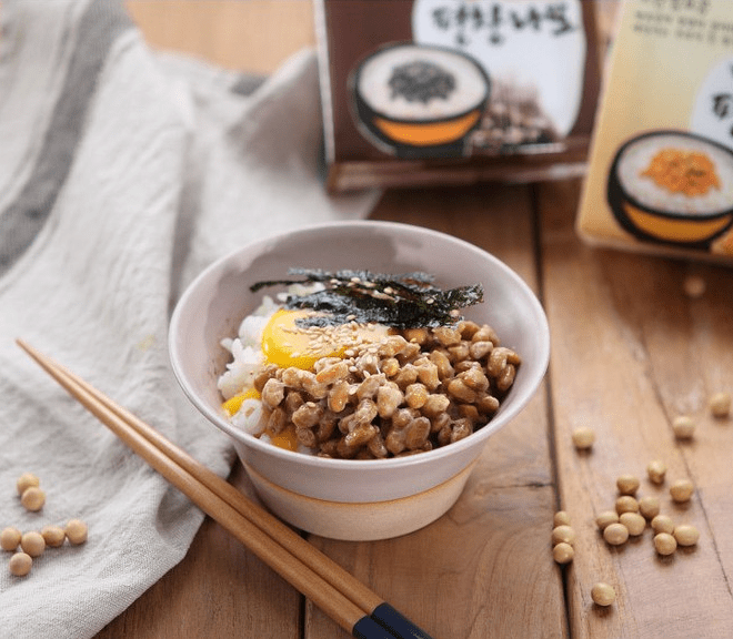 Pyeongchang Soybean Natto (5 Twin Packs, 500g, 17.64oz) - Daebak