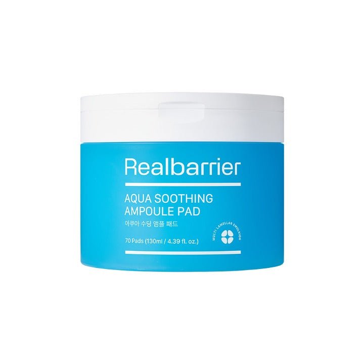 [Real Barrier] Aqua Soothing Ampoule Pad 130ml (70ea) - Daebak