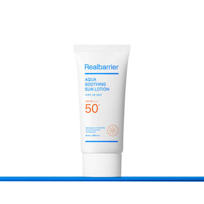 [Real Barrier] Aqua Soothing Sun Lotion SPF50+ PA++++ 50ml